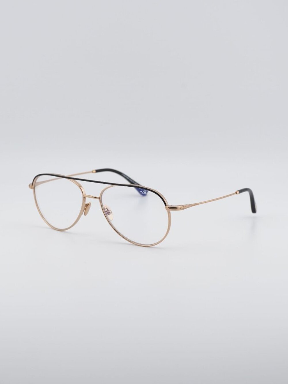 Tom Ford FT5693-B 030 Eyeglasses Gold 57mm Aviator Frame
